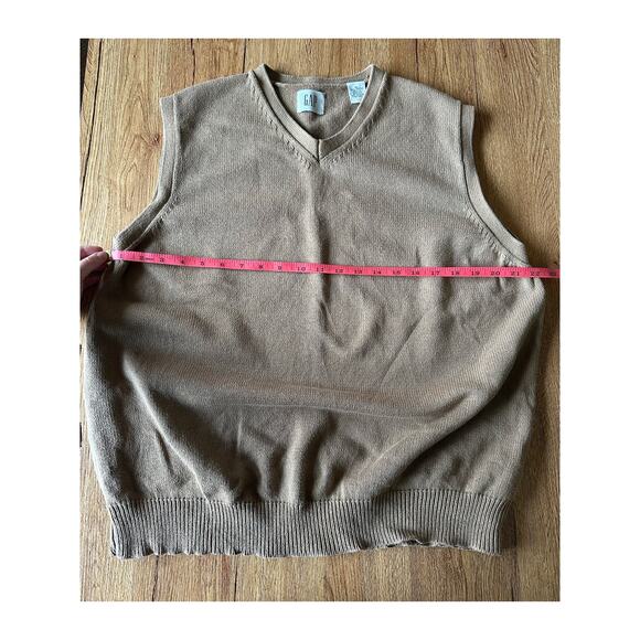 GAP Vintage Brown Sweater Vest Size XLarge - Picture 3 of 4